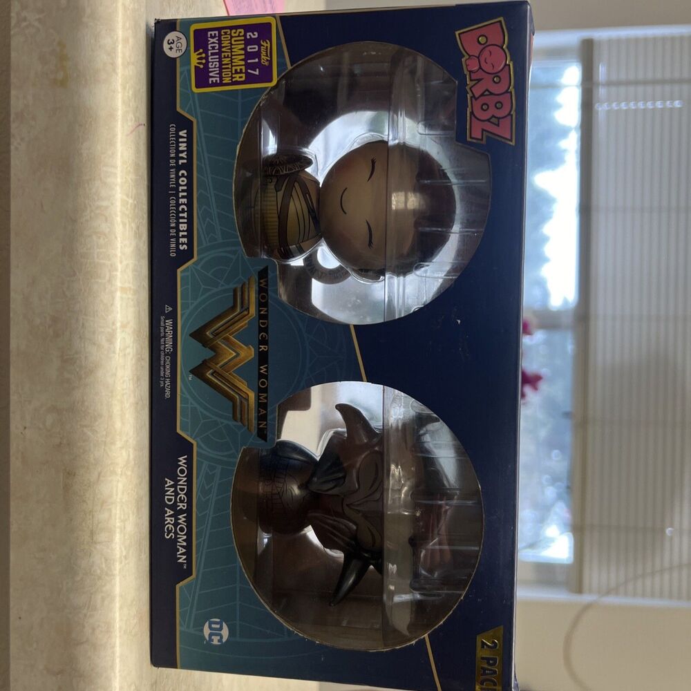 Funko Dorbz DC Comics 2 Pack WONDER WOMAN and ARES Vinyl Figures